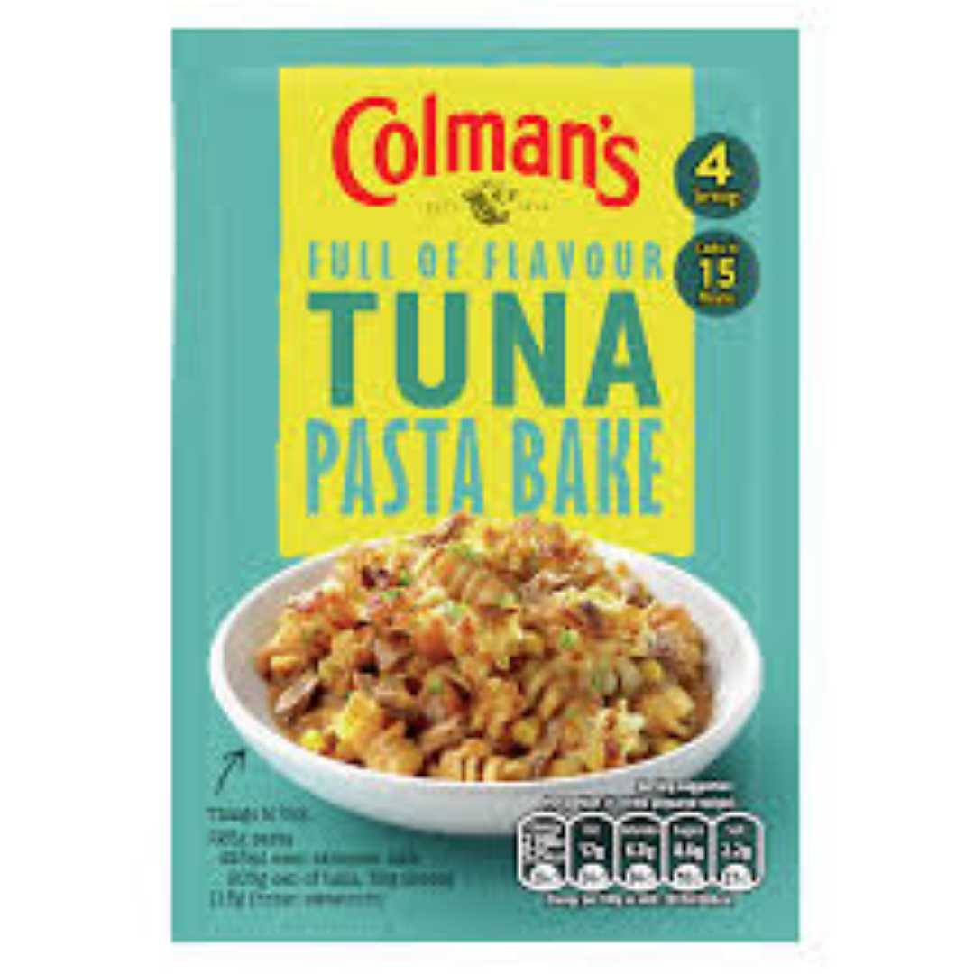COLMANS TUNA PASTA BAKE 44G